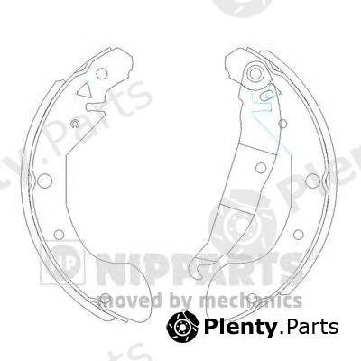  NIPPARTS part J3500908 Brake Shoe Set