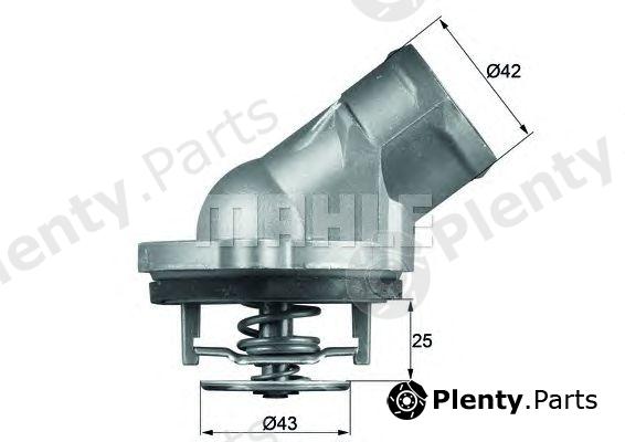  MAHLE ORIGINAL part TI4587D Thermostat, coolant