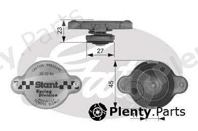  GATES part RC10363 Radiator Cap