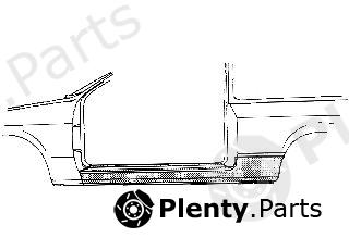  VAN WEZEL part 1854102 Foot Board, door sill