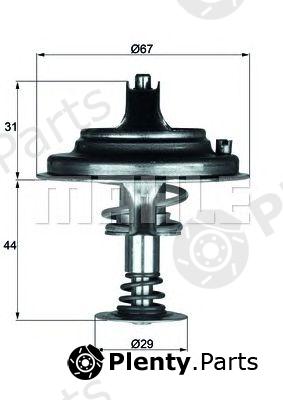  BEHR THERMOT-TRONIK part TX2680D Thermostat, coolant