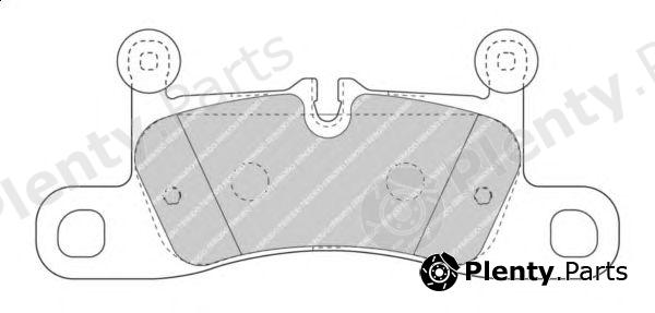  FERODO part FDB4424 Brake Pad Set, disc brake