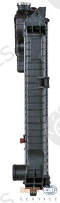  BEHR part 8MK376721-431 (8MK376721431) Radiator, engine cooling