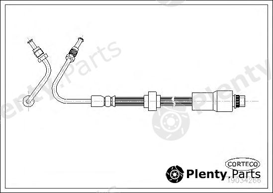  CORTECO part 19034266 Brake Hose