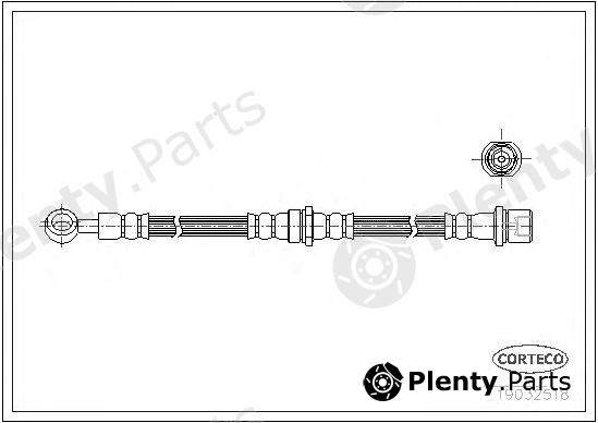  CORTECO part 19032518 Brake Hose