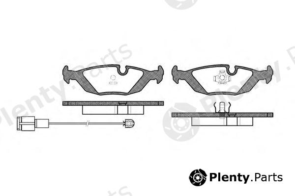  ROADHOUSE part 215512 Brake Pad Set, disc brake