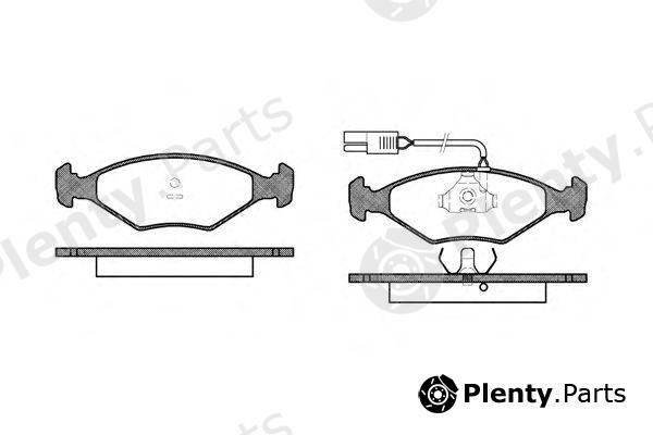  ROADHOUSE part 228102 Brake Pad Set, disc brake