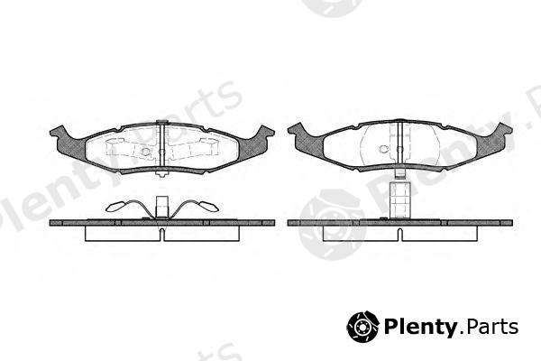  ROADHOUSE part 247700 Brake Pad Set, disc brake