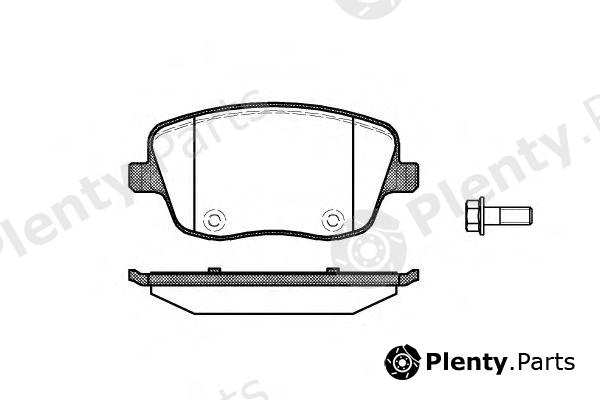  ROADHOUSE part 277500 Brake Pad Set, disc brake