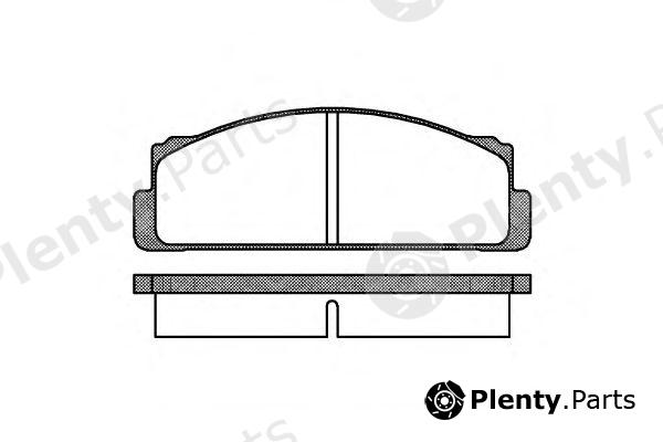  REMSA part 002200 Brake Pad Set, disc brake