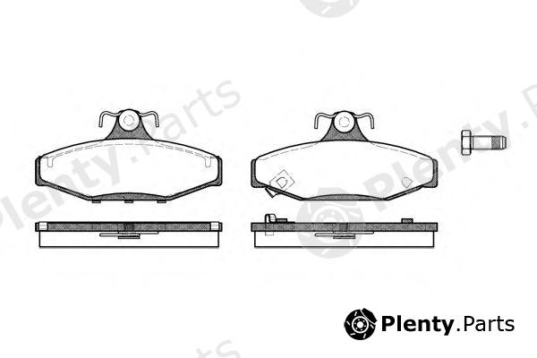  REMSA part 033522 Brake Pad Set, disc brake