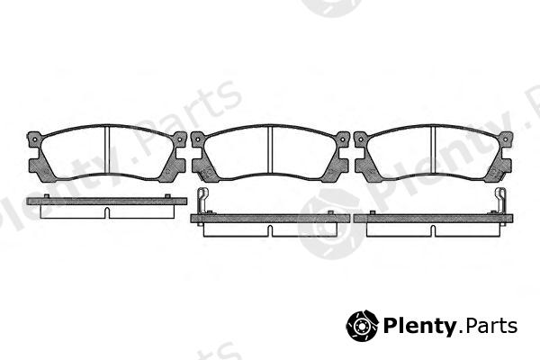  REMSA part 0399.02 (039902) Brake Pad Set, disc brake