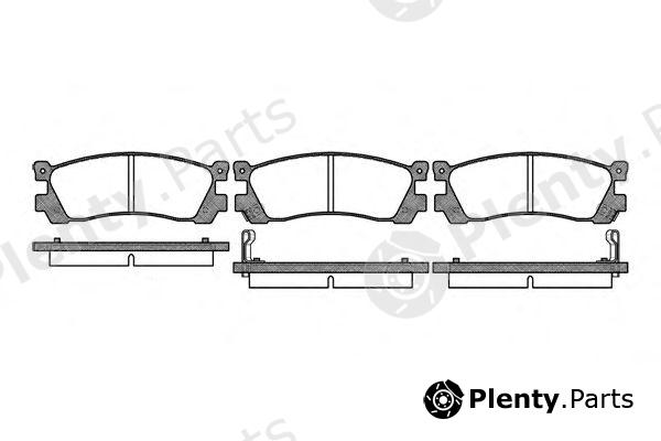  REMSA part 039912 Brake Pad Set, disc brake