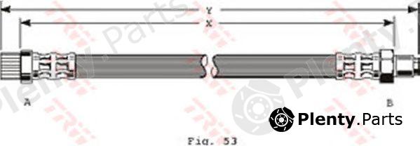  TRW part PHB370 Brake Hose