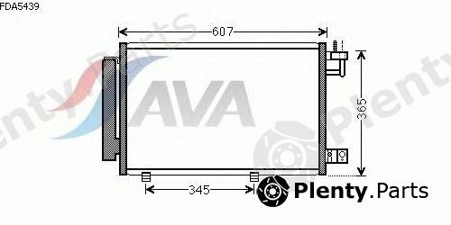  AVA QUALITY COOLING part FDA5439 Condenser, air conditioning