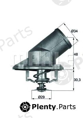 MAHLE ORIGINAL part TI492 Thermostat, coolant