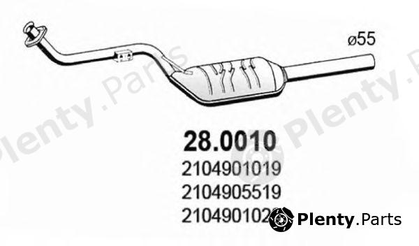  ASSO part 280010 Catalytic Converter