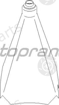  TOPRAN part 110903 Gear Lever Gaiter