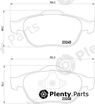  TEXTAR part 2324802 Brake Pad Set, disc brake