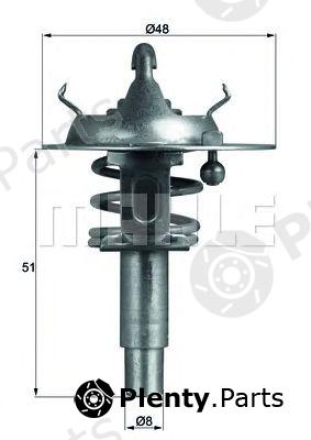  BEHR THERMOT-TRONIK part TX10690D Thermostat, coolant
