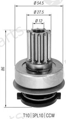  MAGNETI MARELLI part 940113020274 Pinion, starter
