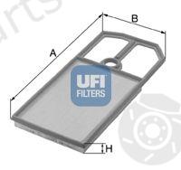  UFI part 3018400 Air Filter