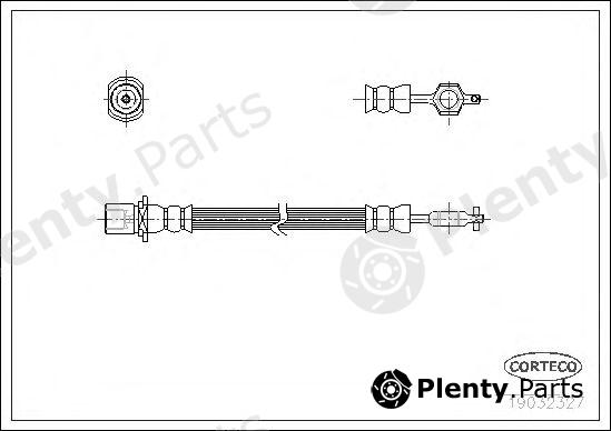  CORTECO part 19032327 Brake Hose