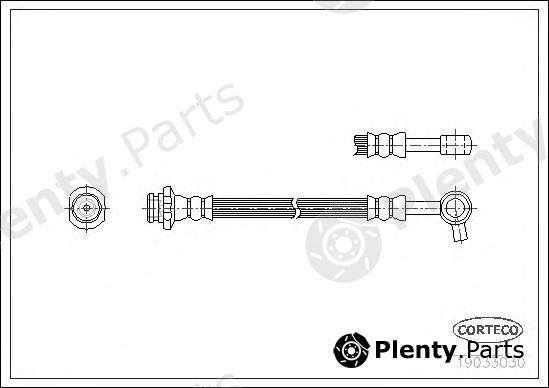  CORTECO part 19033030 Brake Hose
