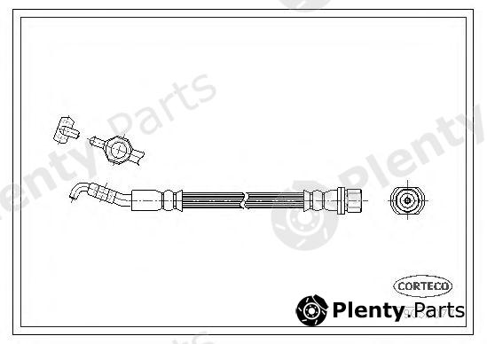  CORTECO part 19033077 Brake Hose