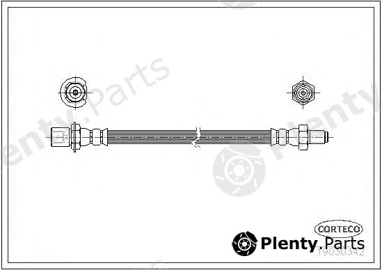  CORTECO part 19030342 Brake Hose
