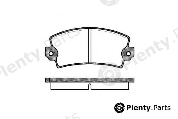  ROADHOUSE part 202100 Brake Pad Set, disc brake