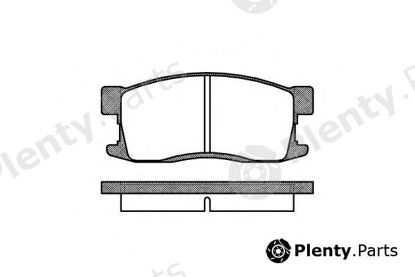  ROADHOUSE part 225500 Brake Pad Set, disc brake