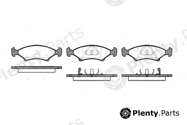  ROADHOUSE part 250202 Brake Pad Set, disc brake