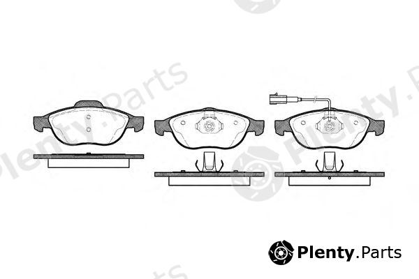  ROADHOUSE part 266011 Brake Pad Set, disc brake