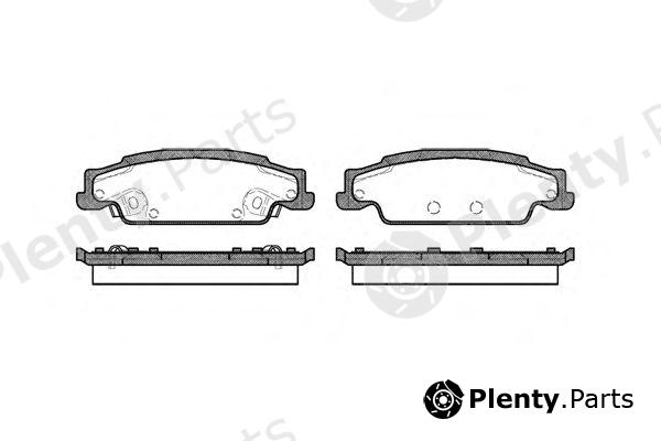 ROADHOUSE part 295202 Brake Pad Set, disc brake