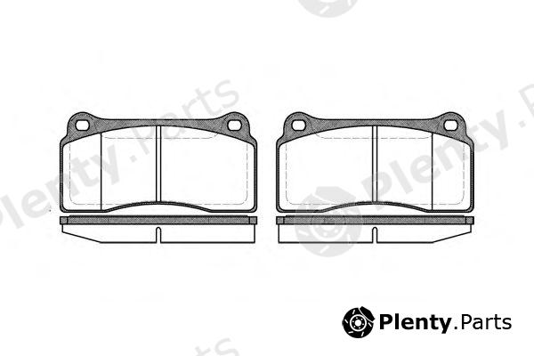  ROADHOUSE part 298300 Brake Pad Set, disc brake