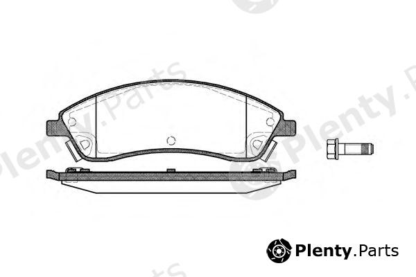  ROADHOUSE part 2108608 Brake Pad Set, disc brake