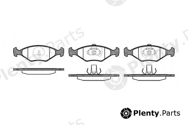  REMSA part 028140 Brake Pad Set, disc brake