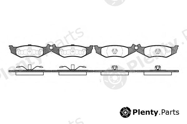  REMSA part 049300 Brake Pad Set, disc brake