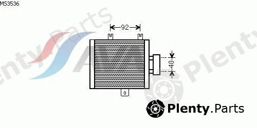  AVA QUALITY COOLING part MS3536 Oil Cooler, engine oil