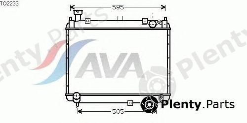  AVA QUALITY COOLING part TO2233 Radiator, engine cooling