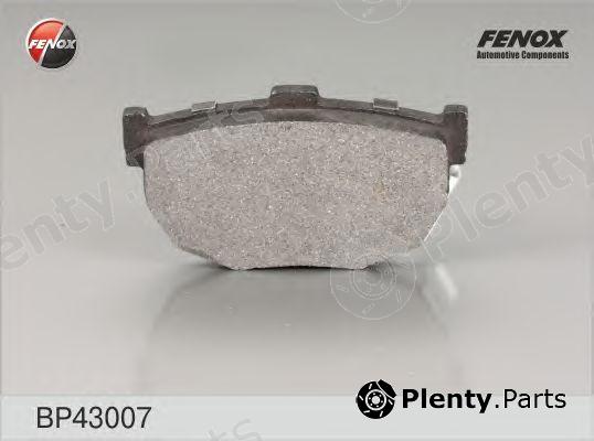  FENOX part BP43007 Brake Pad Set, disc brake