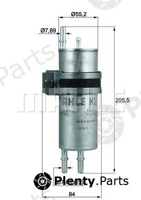 MAHLE ORIGINAL part KLH42 Fuel filter
