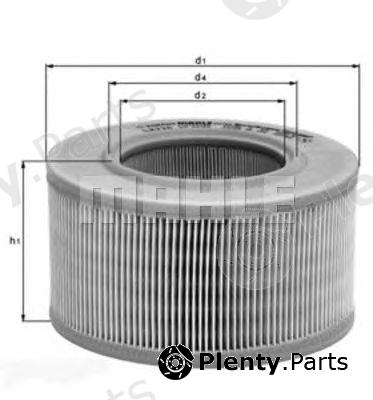  MAHLE ORIGINAL part LX915 Air Filter