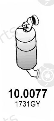  ASSO part 10.0077 (100077) Catalytic Converter