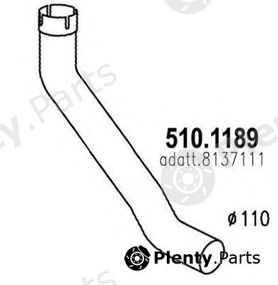  ASSO part 5101189 Exhaust Pipe