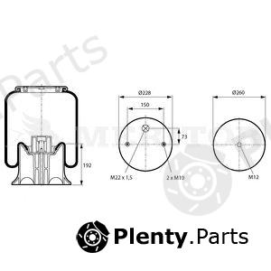 Genuine MERITOR (ROR) part MLF8037 Replacement part