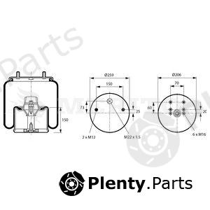 Genuine MERITOR (ROR) part MLF8042 Replacement part