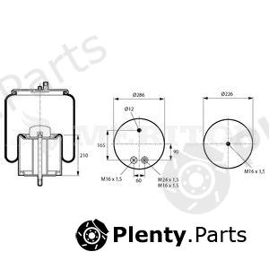 Genuine MERITOR (ROR) part MLF8063 Replacement part