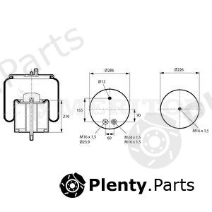 Genuine MERITOR (ROR) part MLF8099 Replacement part